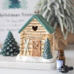 LOT DE 5 Brûle-Parfum Maisonnettes