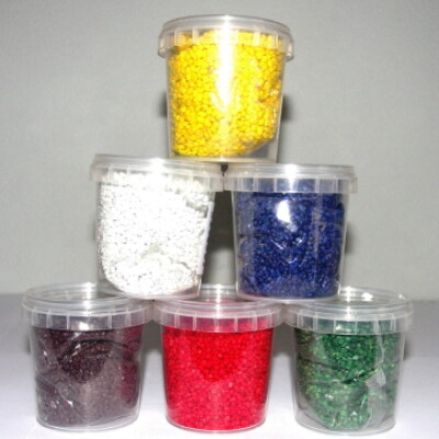 Graviers Colorés pour Bougie Gel